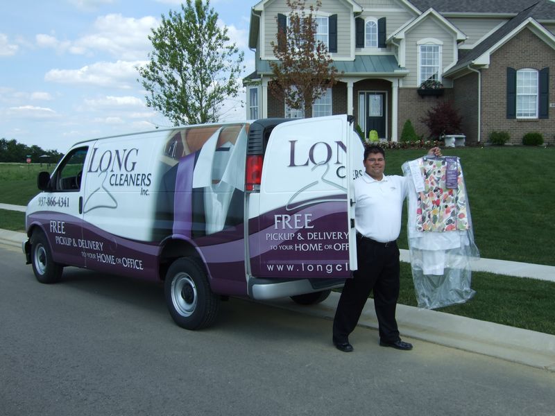 Long Cleaners Pickup and Delivery Service Dayton Ohio